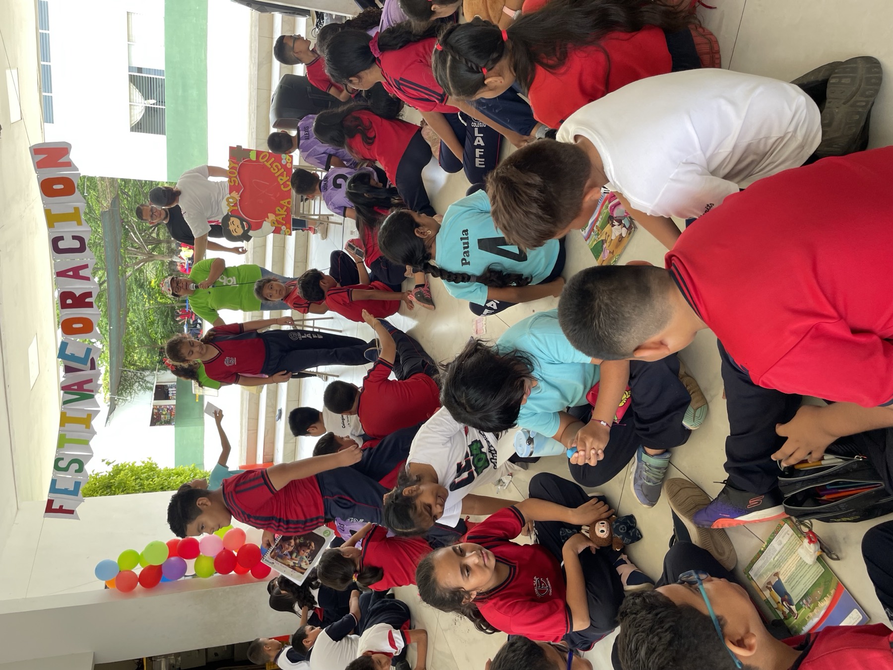 Estudiantes de Cuarto Grado del Colegio La Fe