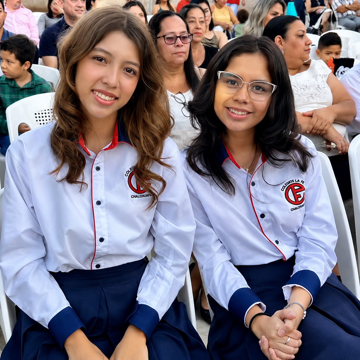 Estudiantes de Octavo Grado del Colegio La Fe