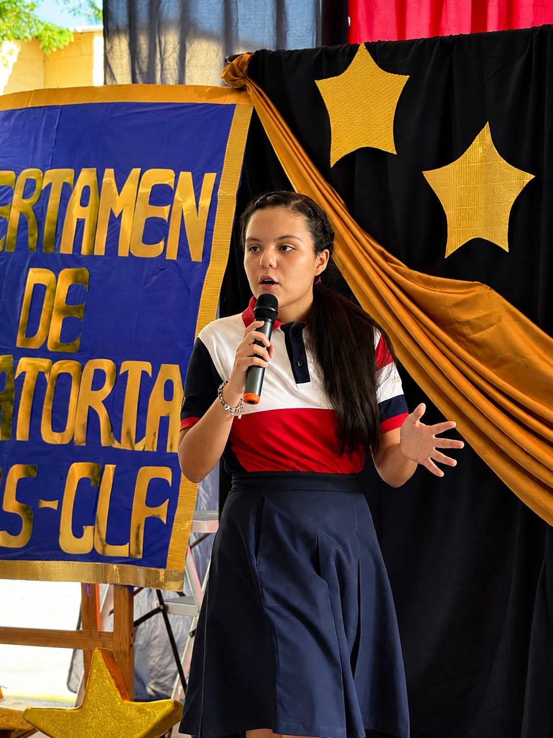 Estudiantes de Séptimo Grado del Colegio La Fe